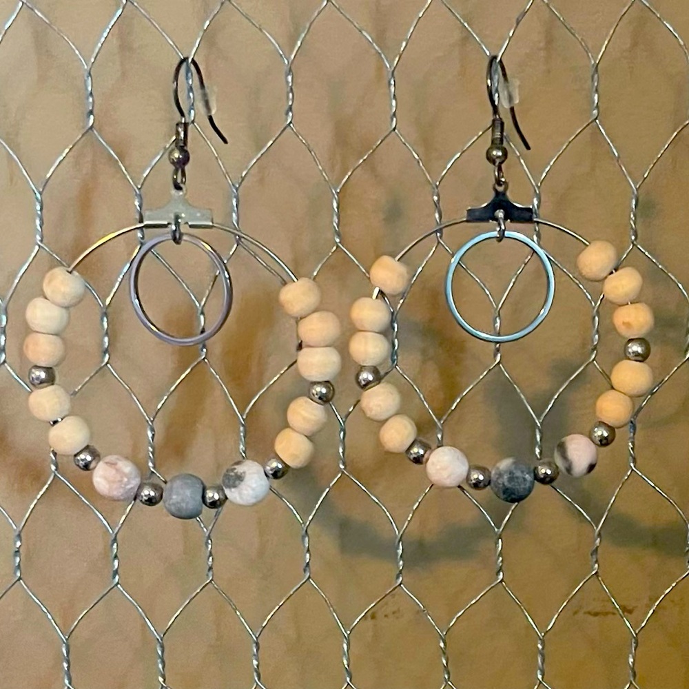 Hoop earrings